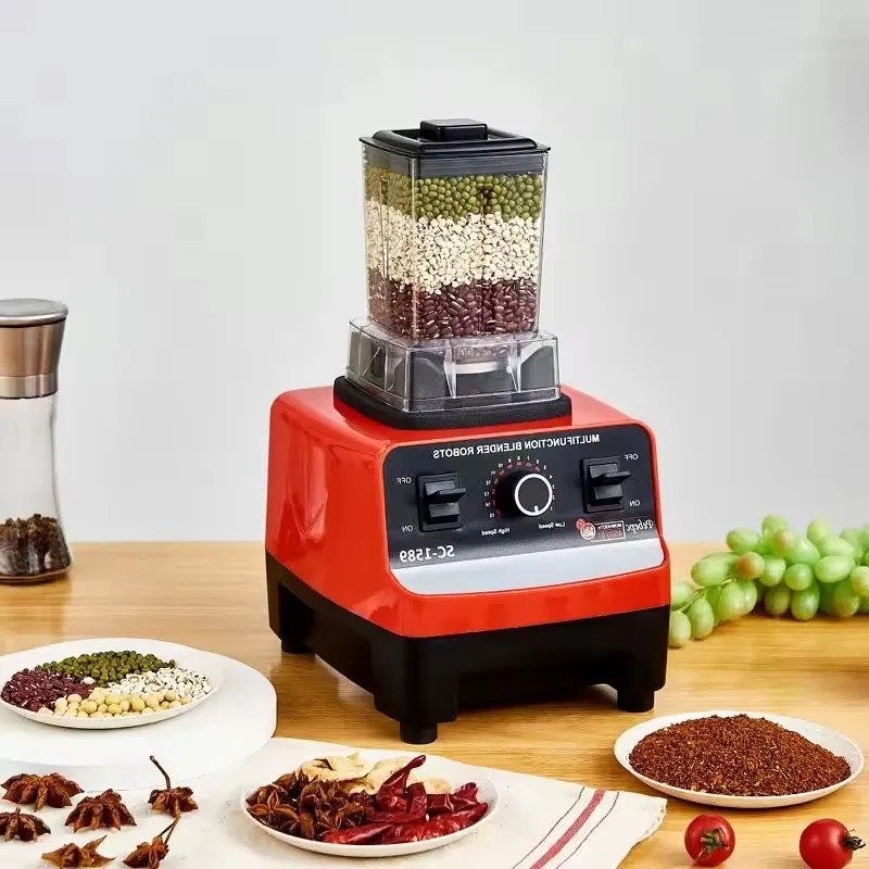 Silver Crest 2-in-1 Juicer Blender Machine - 2L Unbreakable Jug - Juicers and Fruit Extractors - 700ml Grinder Machine - Variable Speed Control - German Technology - Chopper Machine - Hand Blender -